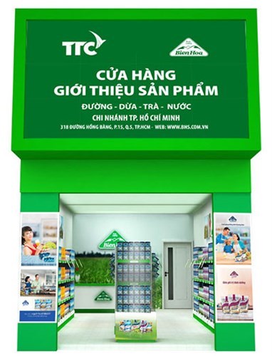 Phối cảnh Brand shop của BHS