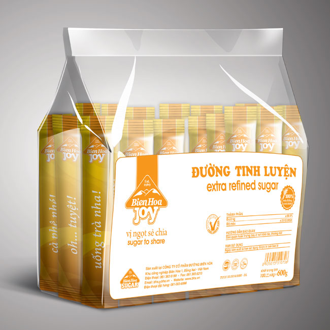 Đường túi Biên Hoà Joy - Stick 600gr