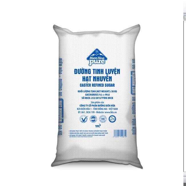 Đường tinh luyện hạt nhuyễn – BH PURE Đường tinh luyện hạt nhuyễn – BH PURE