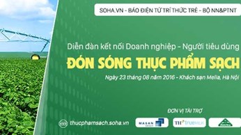 Tường thuật trực tiếp sự kiện THỰC PHẨM SẠCH Tường thuật trực tiếp sự kiện THỰC PHẨM SẠCH