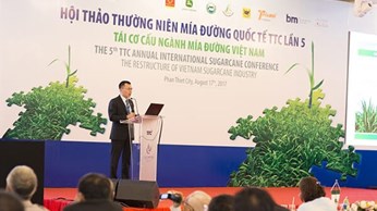 Hội thảo thường niên mía đường Quốc tế TTC - Lần V: Tái cơ cấu ngành mía đường Việt Nam Hội thảo thường niên mía đường Quốc tế TTC - Lần V: Tái cơ cấu ngành mía đường Việt Nam