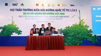 TTC ký kết Biên bản ghi nhớ với Tập đoàn Mitr Phol (Thái Lan) và Viện nghiên cứu mía đường Vasantdada (Ấn Độ) TTC ký kết Biên bản ghi nhớ với Tập đoàn Mitr Phol (Thái Lan) và Viện nghiên cứu mía đường Vasantdada (Ấn Độ)