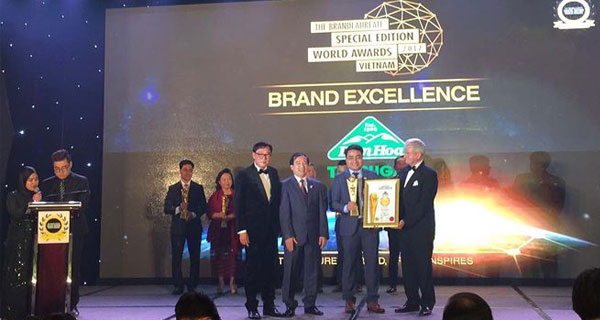 TTC Sugar vinh dự nhận giải thương hiệu xuất sắc thế giới