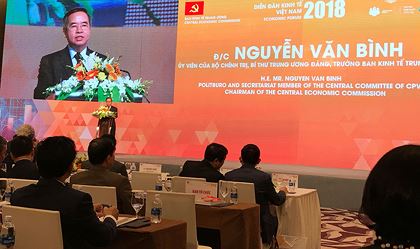 Diễn đàn kinh tế Việt Nam 2018: Hóa giải thách thức nền kinh tế